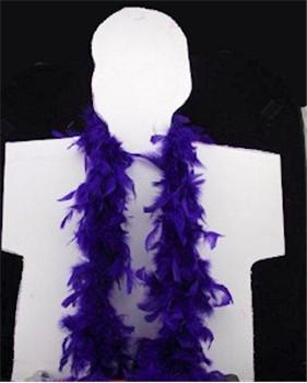 Purple Feather Boa