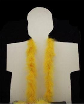 Gold Marabou Boa