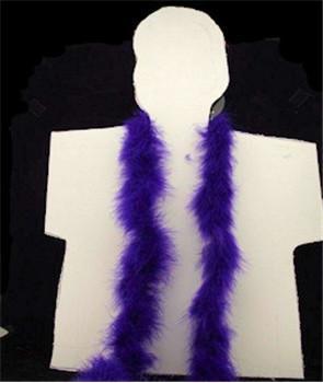 Purple Marabou Boa