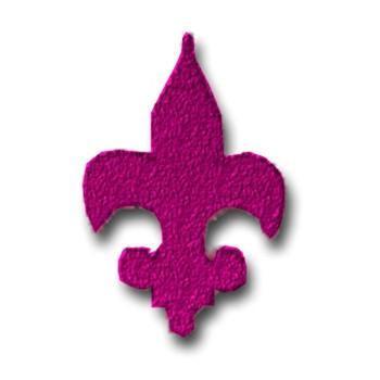 Fleur-de-lis Cut Out for Centerpieces