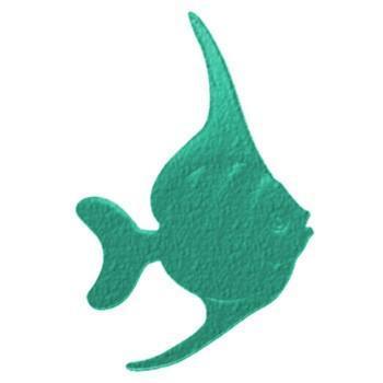 Fish Cut Outs in Tropical Colors for Centerpieces