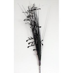 Music Note Spray - Black