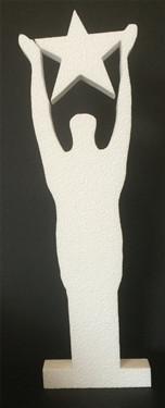 Statue with Star (EPS Foam)