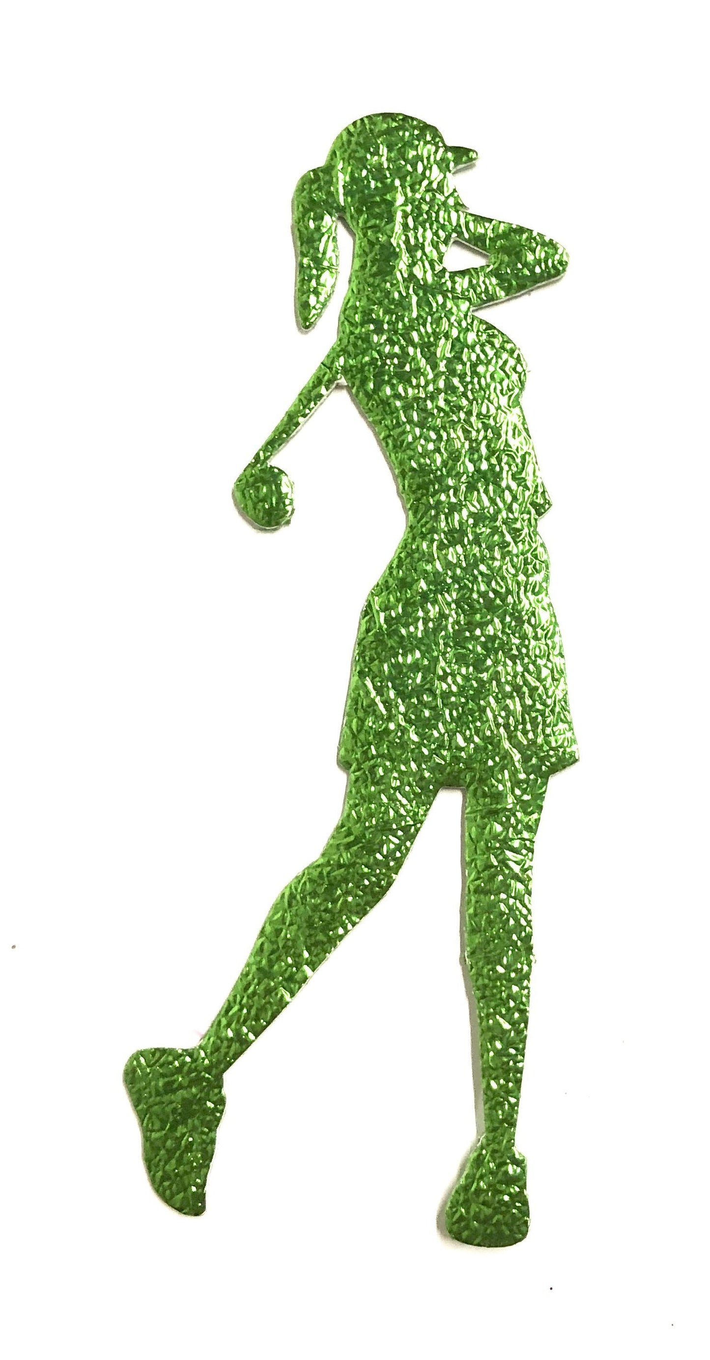 12" Female Golfer