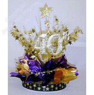 40th Recognition Centerpiece