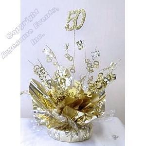 50th Starburst Centerpiece