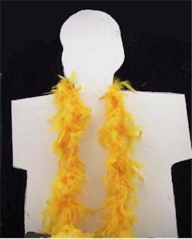 Gold Feather Boa