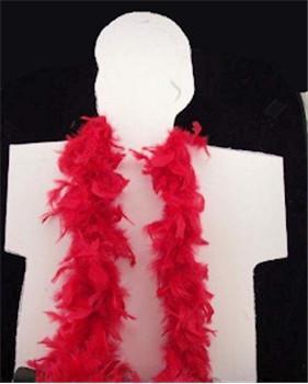 Red Feather Boa