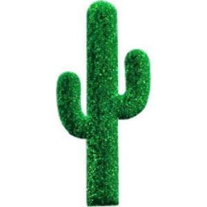 Foam Board Cactus for centerpieces.