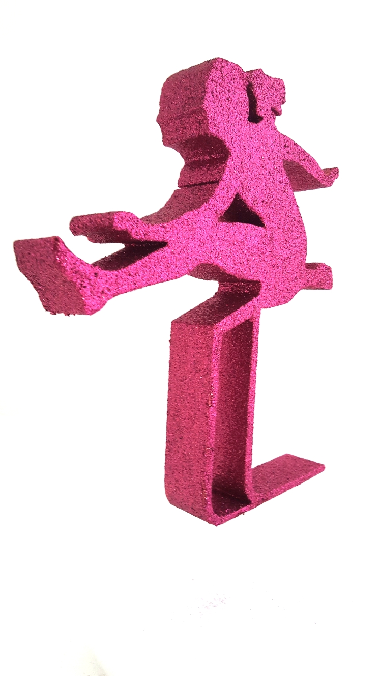 Hurdler Cut Out Girl