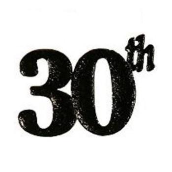30th Cut Out for Centerpieces and Decorations
