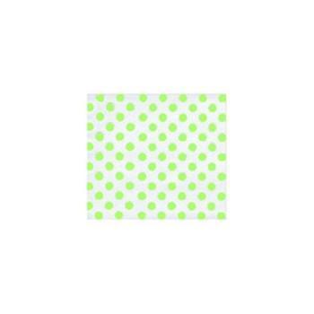 Green Dots Cellophane