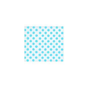 Turquoise Dots Cellophane