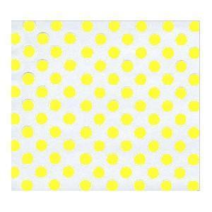 Yellow Dots Cellophane (20x20)