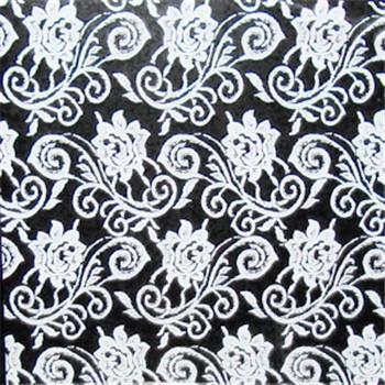 White Lace Cellophane (20x20)