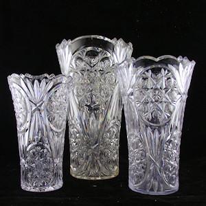 Large Clear Vase