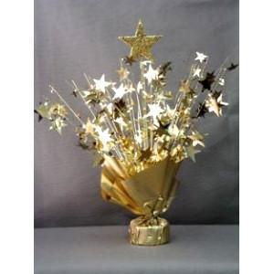 Glitter Top Star Weight - Gold