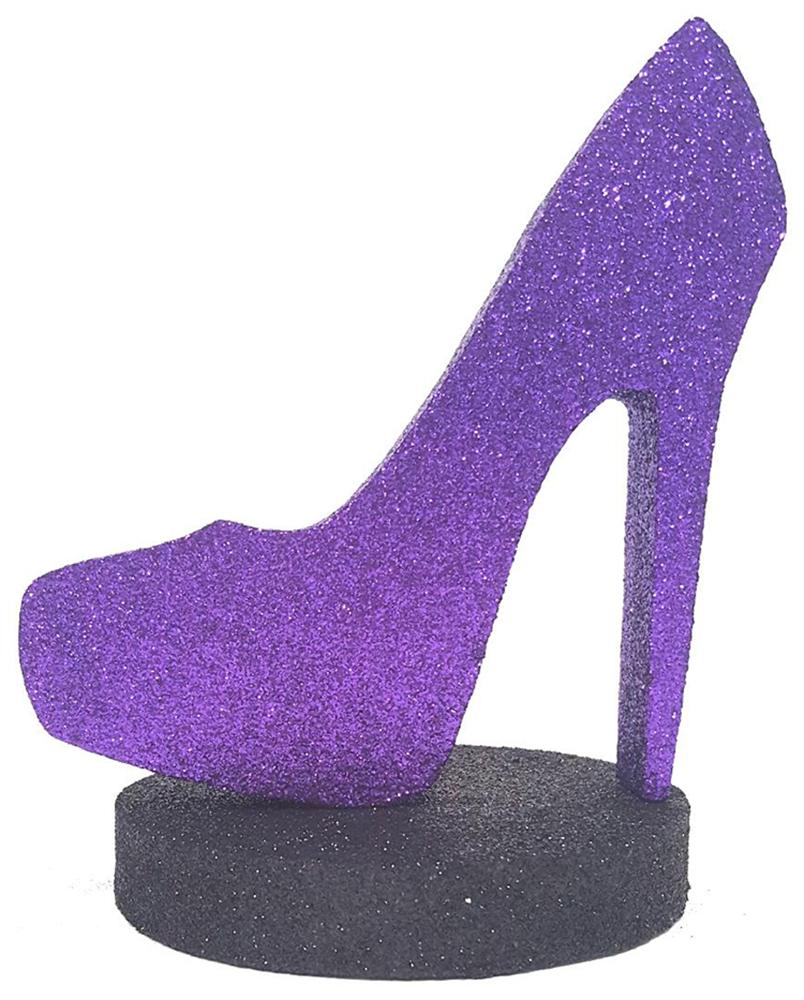 Purple Stiletto With Base