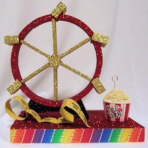 Carnival Wheel Centerpiece