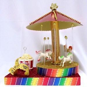 Large Carnival Round Centerpiece