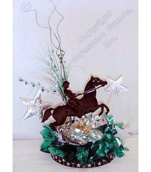 Equestrian Winning Star Centerpiece