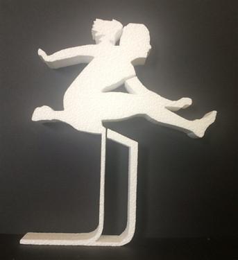 Female Hurdler (EPS Foam)