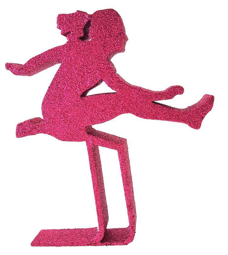 Hurdler Cut Out Girl
