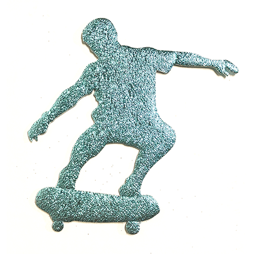 12" Skateboarder