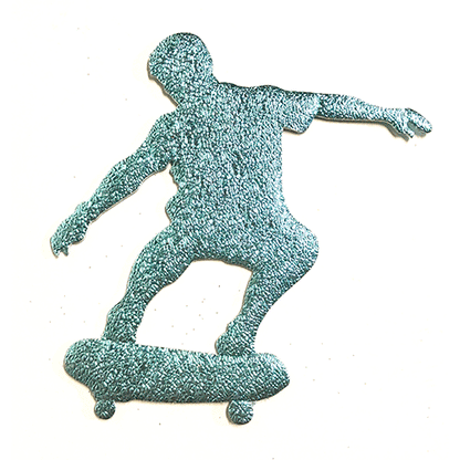 12" Skateboarder