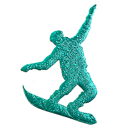 12" Snowboarder