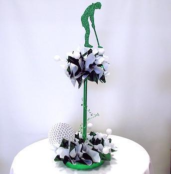 Golf Having a Ball Centerpiece