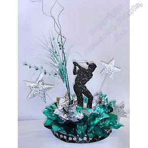 Golf Winning Star Centerpiece