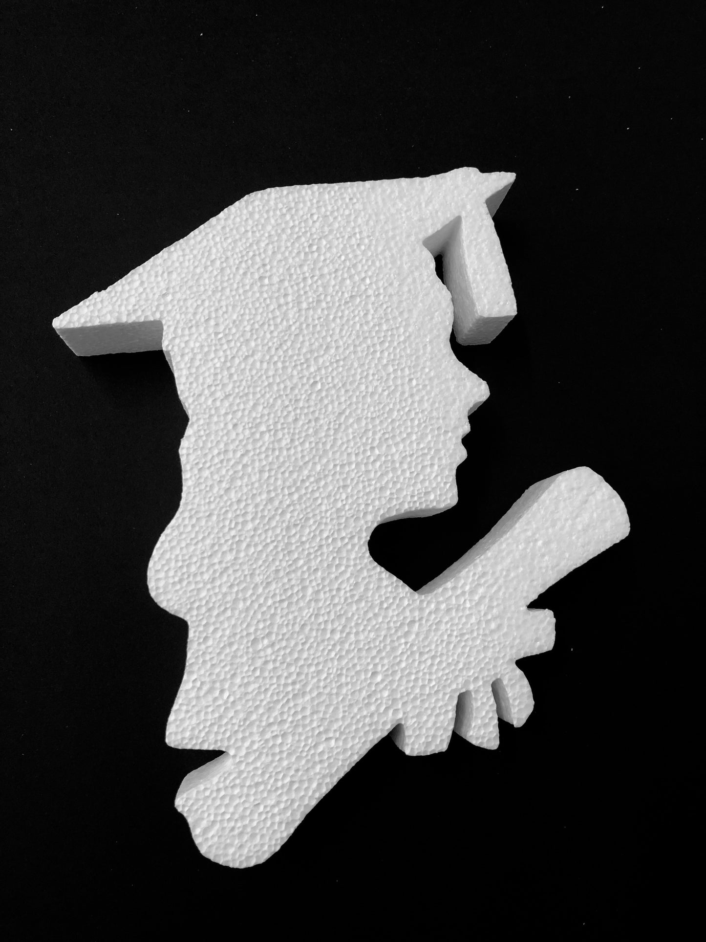 Styrofoam Graduation Girl