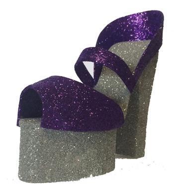 High Heeled Shoe Glitz