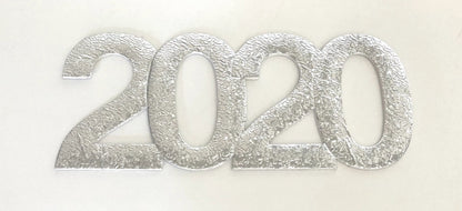 Foam Board Year Cut Out - 2020