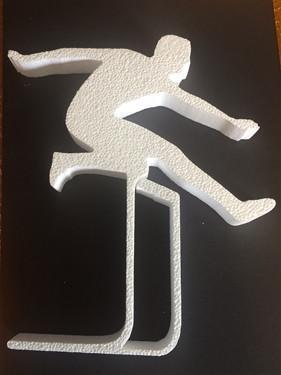 Male Hurdler (EPS Foam)