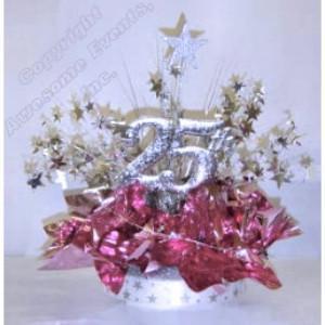 25th Recognition Centerpiece