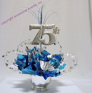 75th Milestone Centerpiece