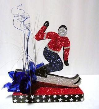 Ski Zone Centerpiece