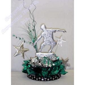 Skateboard Winning Star Centerpiece