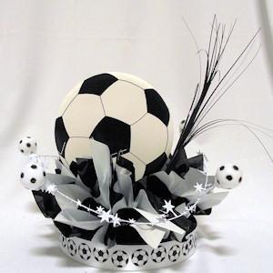 Soccer Have a Ball Centerpiece