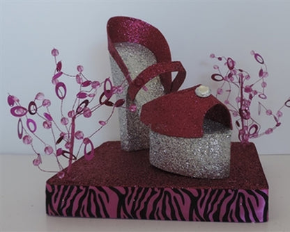 Shoe Glitz Centerpiece