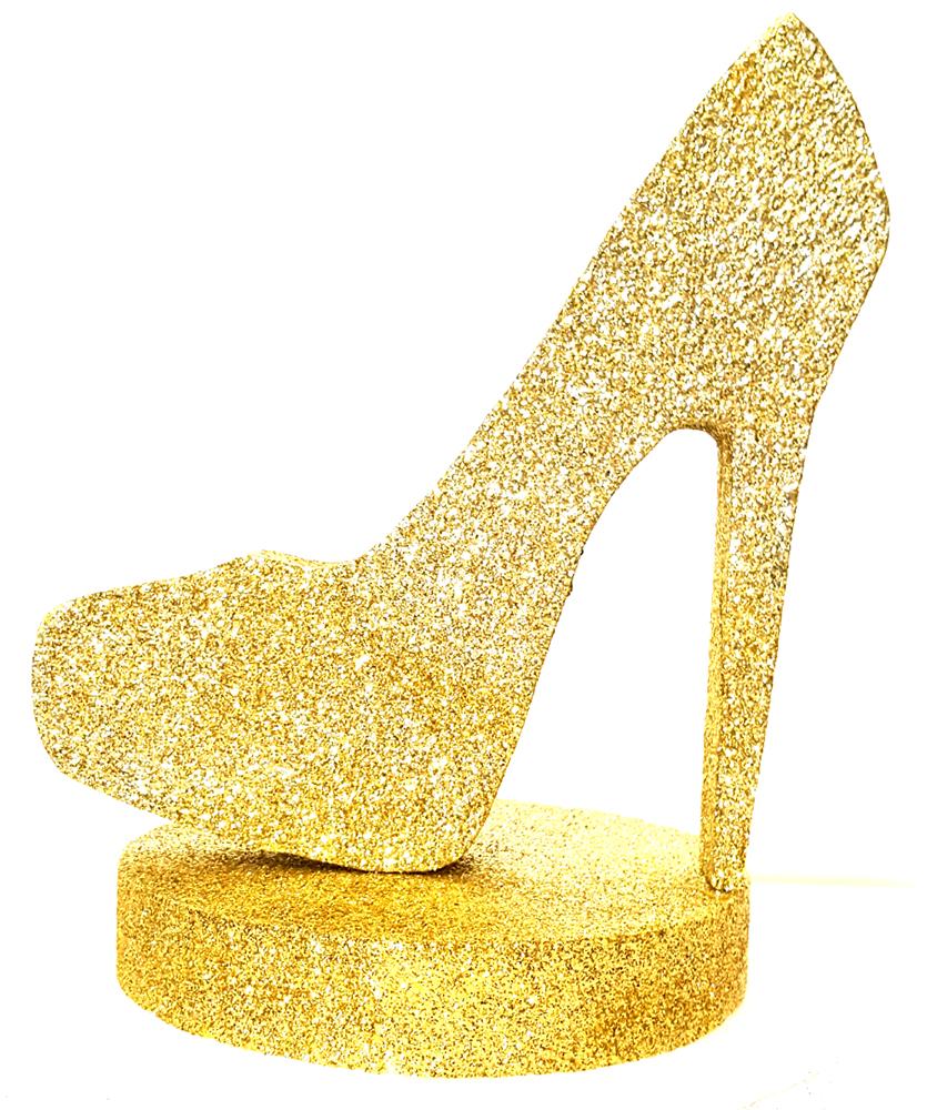 Gold Stiletto With Base