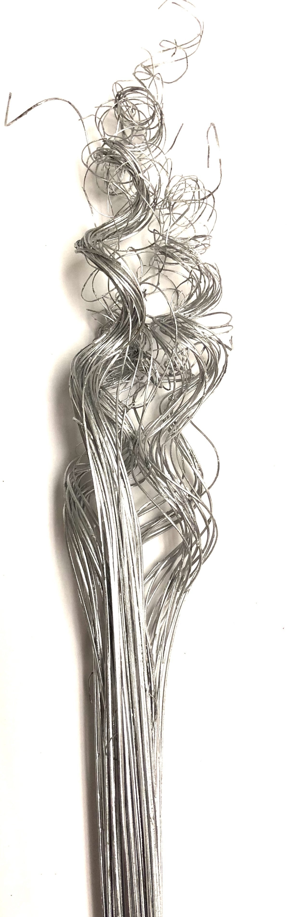 Curly Ting Ting - Silver Metallic