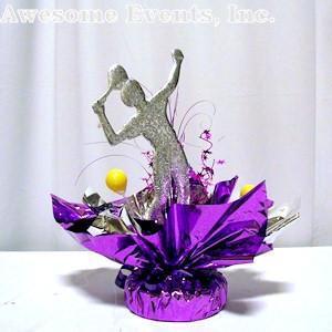 Tennis Quick Wrap Centerpiece