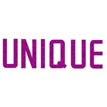 Unique Letters & Numbers