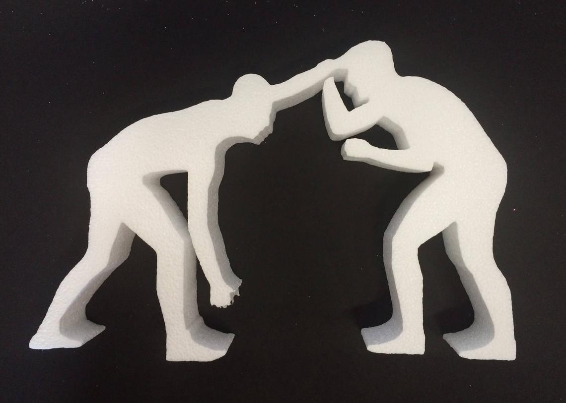 Wrestler Cut Out