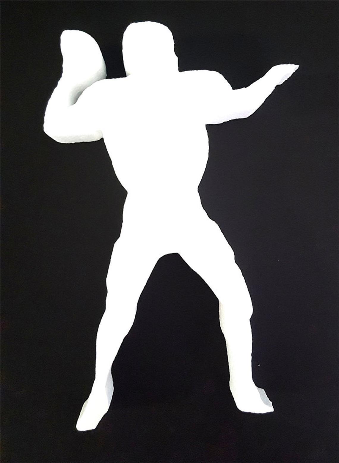 Football Quarterback Cut Out