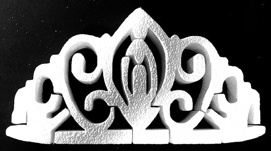 Styrofoam Tiara