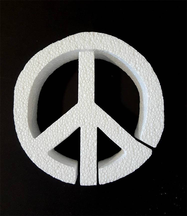 Peace Sign Cut Out